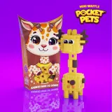 Конструктор Marioinex Mini Waffle Pocket Pets 906880 «Жираф» 35 деталей 906880 — фото 3