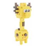 Конструктор Marioinex Mini Waffle Pocket Pets 906880 «Жираф» 35 деталей 906880 — фото 4