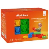 Конструктор Marioinex 908495 Крупные строительные кирпичи 12 деталей арт. 908495 / Конструктор Мариоинекс — фото 1
