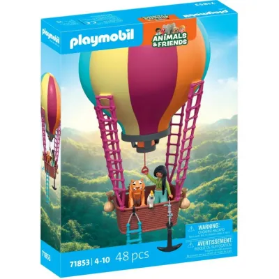 Playmobil Animals 71853 & Friends Полёт на воздушном шаре 48 деталей