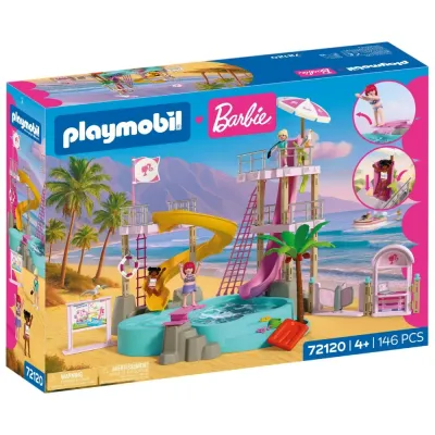 Playmobil 72120 x Barbie Аквапарк 146 деталей