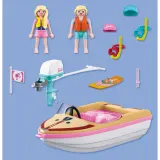 Playmobil 72122 x Barbie Лодка для приключений 21 деталь — фото 3
