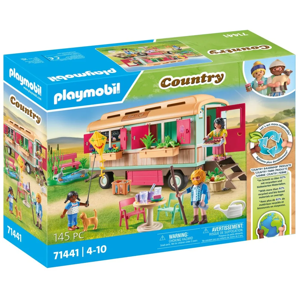 Playmobil Country 71441 Уютное кафе в вагоне 145 деталей