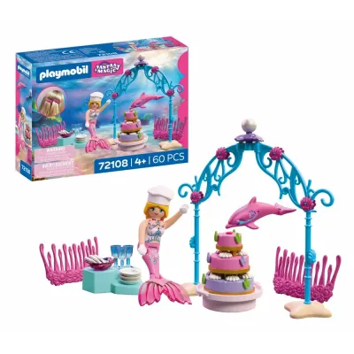Playmobil Fantasy 72108 & Magic Подводный свадебный фуршет 60 деталей