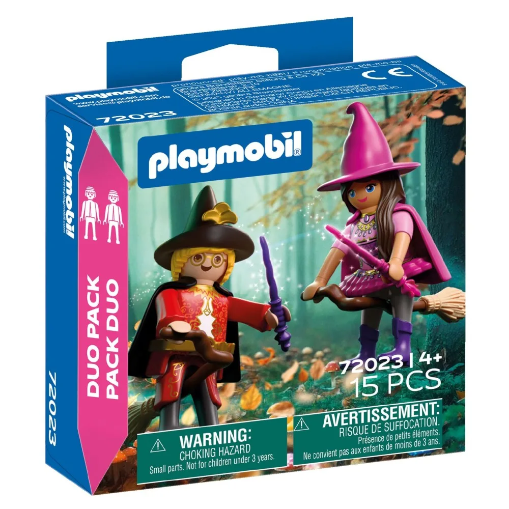 Игровой набор Playmobil 72023 «Колдунья и волшебник» набор из 2 фигурок 72023