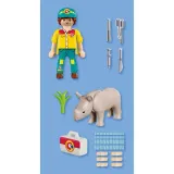 Игровой набор Playmobil 72025 «Лесной смотритель с носорогом» набор из 2 фигурок 72025 — фото 3