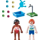 Игровой набор Playmobil 71166 «Дети с водяными бомбочками» 71166 — фото 2
