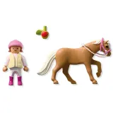 Игровой набор Playmobil 71887 «Девочка с пони» набор из 2 фигурок 71887 — фото 3