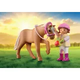 Игровой набор Playmobil 71887 «Девочка с пони» набор из 2 фигурок 71887 — фото 4