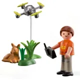 Игровой набор Playmobil 71880 «Спасение оленёнка с помощью дрона» 71880 — фото 2