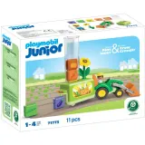 Playmobil Junior 71773 Трактор с сеялкой 11 деталей — фото 1