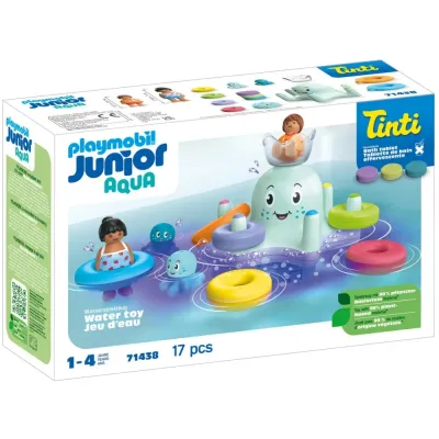Playmobil Junior Aqua 71438 & Tinti Разноцветный осьминог 17 деталей
