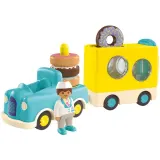 Playmobil Junior 71702 Весёлый грузовик с пончиками 7 деталей — фото 2