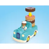 Playmobil Junior 71702 Весёлый грузовик с пончиками 7 деталей — фото 6