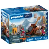 Playmobil Knights 72117 Катапульта рыцаря герба Лев 43 детали — фото 2