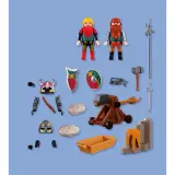 Playmobil Knights 72117 Катапульта рыцаря герба Лев 43 детали — фото 3