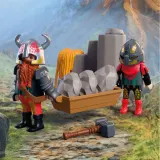 Playmobil Knights 72117 Катапульта рыцаря герба Лев 43 детали — фото 4