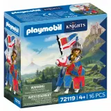 Playmobil Knights 72119 Предводитель рыцарей герба Лев 16 деталей — фото 2