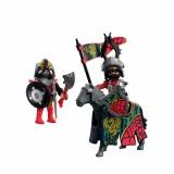 Playmobil Knights 72118 Предводитель рыцарей герба Дракон 25 деталей — фото 4