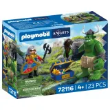 Playmobil Knights 72116 Тролль с сокровищем рыцарей герба Лев 23 детали — фото 2