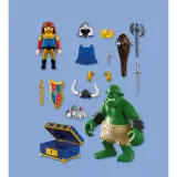 Playmobil Knights 72116 Тролль с сокровищем рыцарей герба Лев 23 детали — фото 3