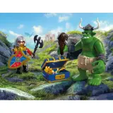 Playmobil Knights 72116 Тролль с сокровищем рыцарей герба Лев 23 детали — фото 4