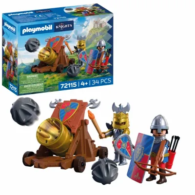 Playmobil Knights 72115 Вооружённые рыцари герба Лев 34 детали