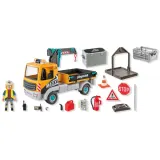 Playmobil Action Heroes 71750 Строительный грузовик с краном 55 деталей — фото 3