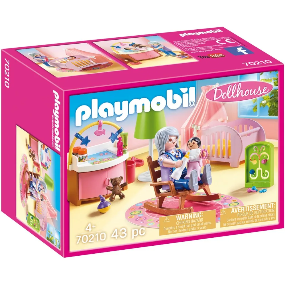 Playmobil 70210 Детская комната 43 детали