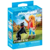 Playmobil 71738 my Life Девочка с пастушьей собакой 5 деталей — фото 1