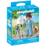 Playmobil 71736 my Life Женщина с далматинцем 8 деталей — фото 1
