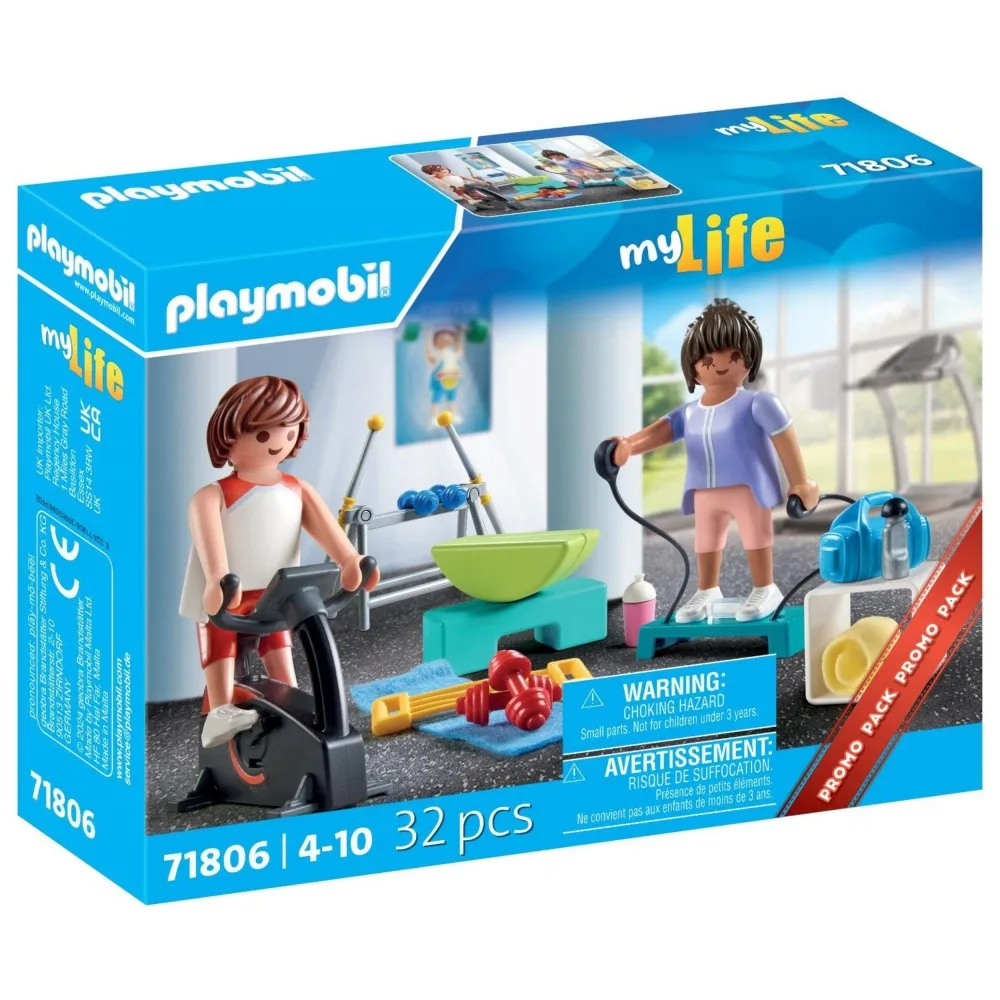 Playmobil 71806 my Life Фитнес-тренировка 32 детали