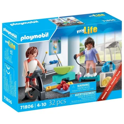Playmobil 71806 my Life Фитнес-тренировка 32 детали