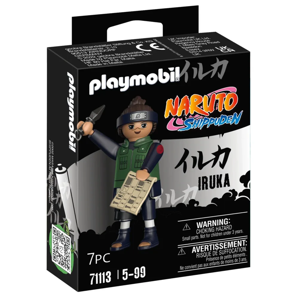 Игровая фигурка Playmobil Naruto Shippuden 71113 «Ирука» с аксессуарами 71113