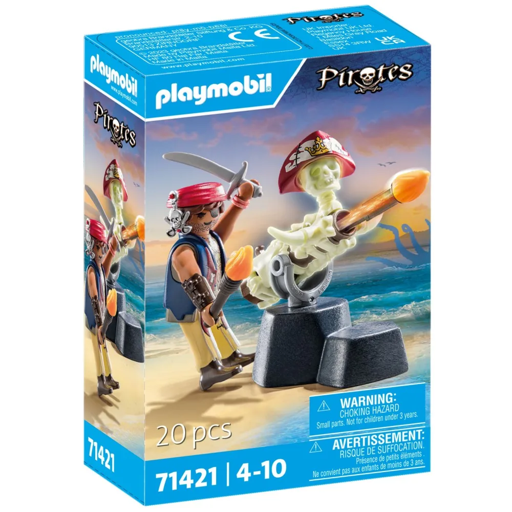 Игровой набор Playmobil 71421 «Пират-канонир» 71421