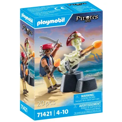 Игровой набор Playmobil 71421 «Пират-канонир» 71421