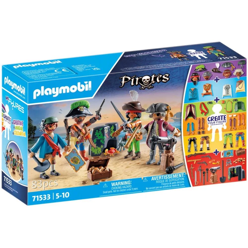Игровой набор Playmobil 71533 Пираты фигурки 71533 83 детали