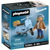 Игровой набор Playmobil 72284 Мотороллер Vespa 80 лет Iconic Style 72284 23 детали — фото 2