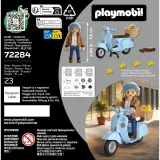 Игровой набор Playmobil 72284 Мотороллер Vespa 80 лет Iconic Style 72284 23 детали — фото 4