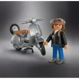 Игровой набор Playmobil 72282 Мотороллер Vespa 80 лет Original Style 72282 18 деталей — фото 4