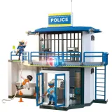 Игровой набор Playmobil 71874 Полицейский участок с комнатой для допросов 71874 129 деталей — фото 2