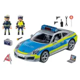Игровой набор Playmobil 70067 Полицейский автомобиль Porsche 911 Carrera 4S свет и звук 70067 36 деталей — фото 2