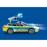 Игровой набор Playmobil 70067 Полицейский автомобиль Porsche 911 Carrera 4S свет и звук 70067 36 деталей — фото 4