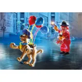 Игровой набор Playmobil Scooby-Doo 70710 Приключение с призраком-клоуном 70710 34 детали — фото 2