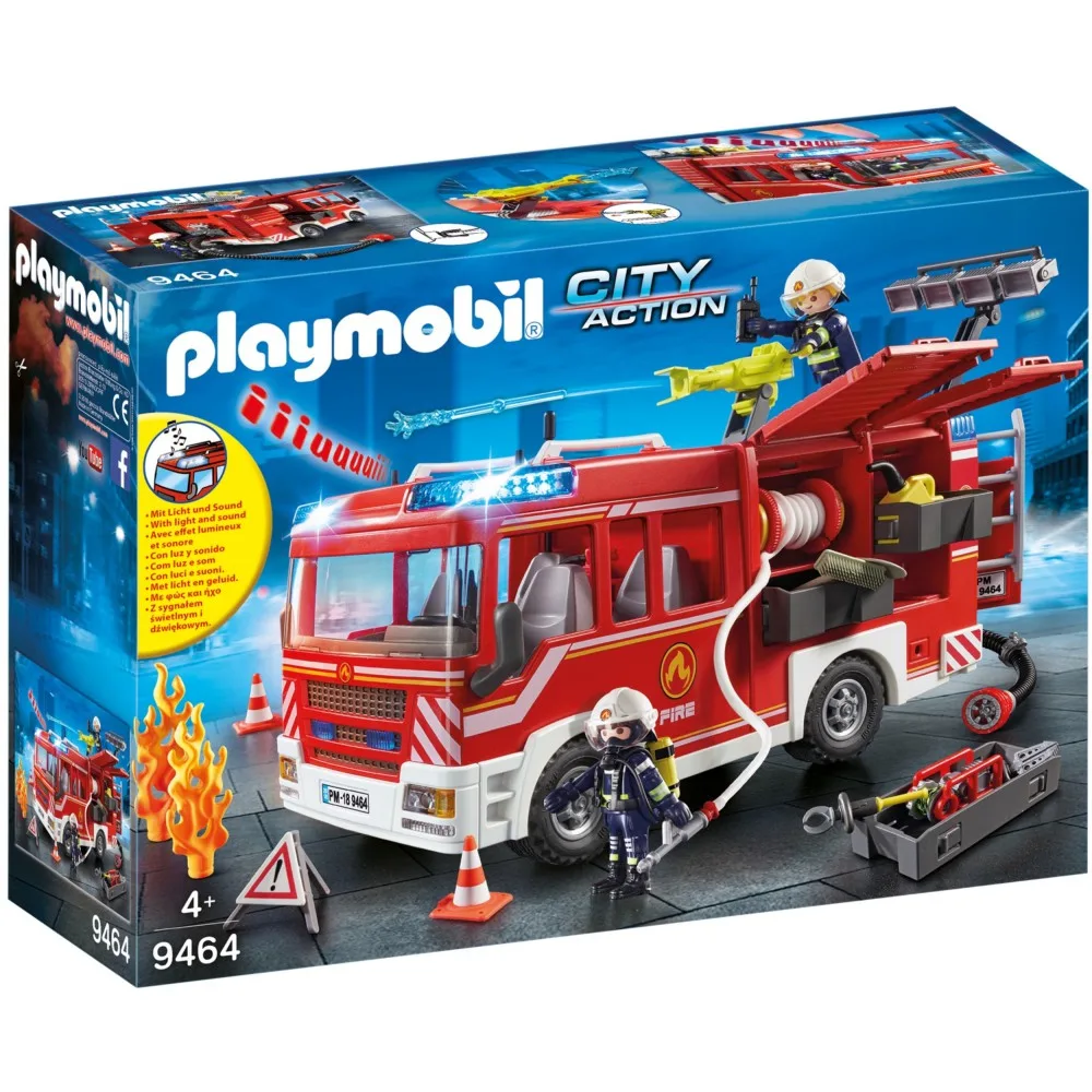 Игровой набор Playmobil 9464 Спасательный автомобиль пожарной службы 9464