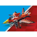 Игровой набор Playmobil 70832 Воздушное каскадёрское шоу Реактивный самолёт Орёл 70832 45 деталей — фото 4