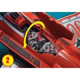 Игровой набор Playmobil 70832 Воздушное каскадёрское шоу Реактивный самолёт Орёл 70832 45 деталей — фото 7