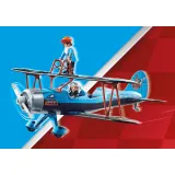 Игровой набор Playmobil 70831 Воздушное каскадёрское шоу Биплан Феникс 70831 45 деталей — фото 4
