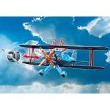 Игровой набор Playmobil 70831 Воздушное каскадёрское шоу Биплан Феникс 70831 45 деталей — фото 8