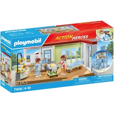 Игровой набор Playmobil 71616 Родильное отделение 71616 62 детали